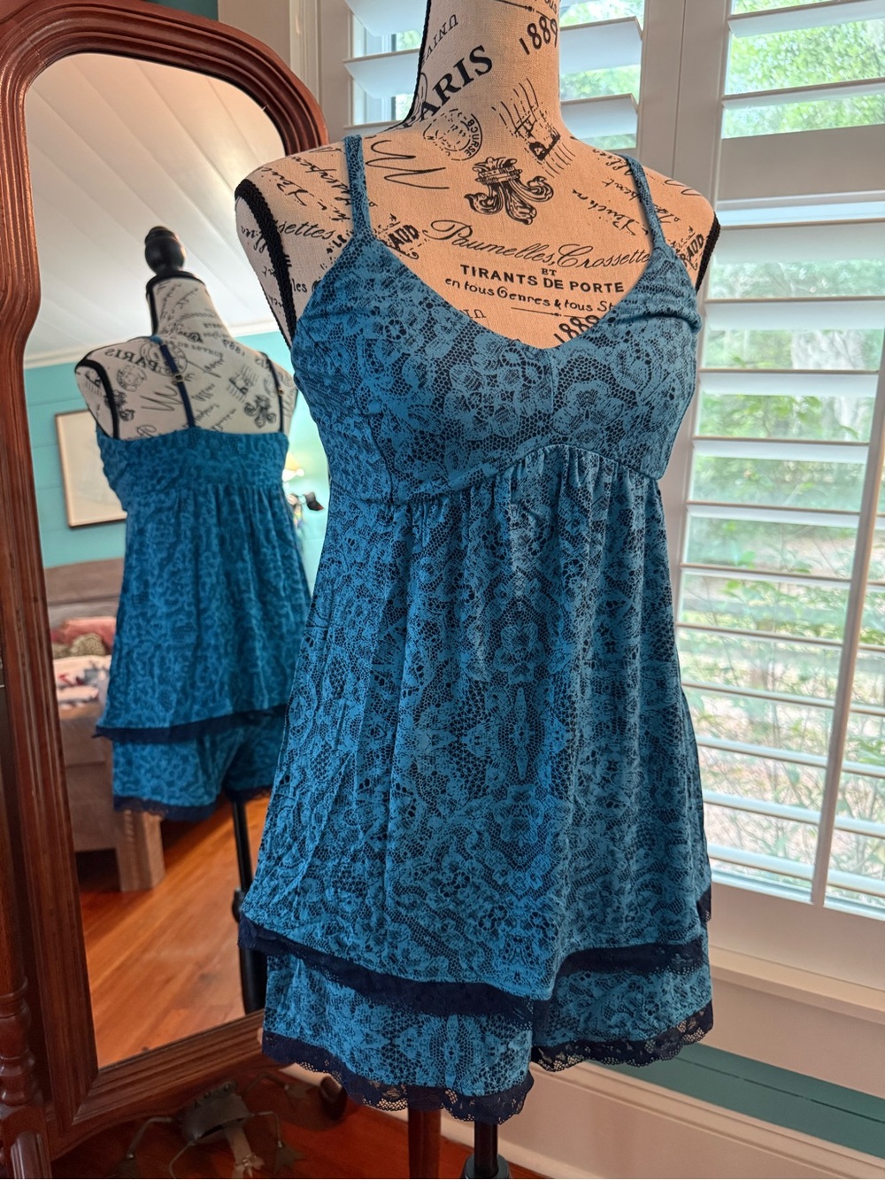 Blue Lace Soma Cami & Short Sleep Set